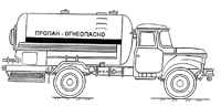 Автоцистерна АЦТ-8М-431